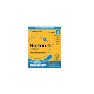 Norton 360 Deluxe 2021 – Antivirus software for 3 Devices with Auto Renewal