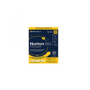 Norton 360 Premium 2021 – Antivirus software for 10 Devices
