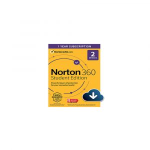 Norton 360 Student Edition 2021 – Antivirus software for 2 Devices – Includes VPN, PC Cloud Backup